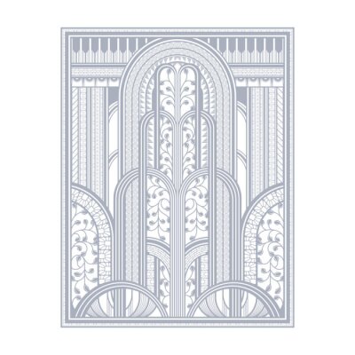 Sticker  Fontaine graphique