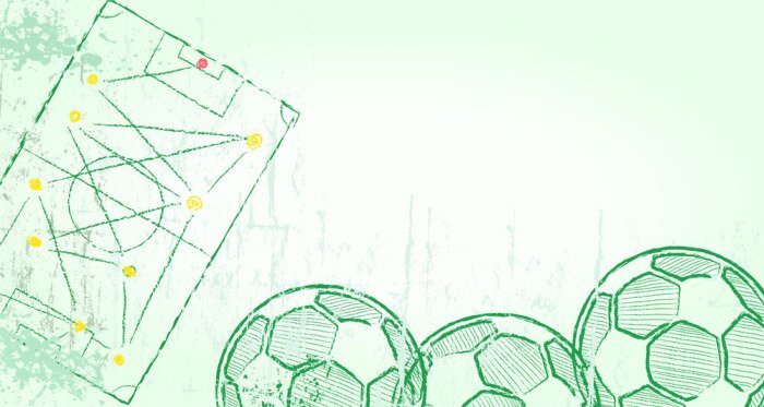 Sticker  Football, football, conception, Gabarit, bon, copie, espace, vecteur