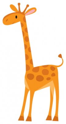 Sticker  Funny giraffe