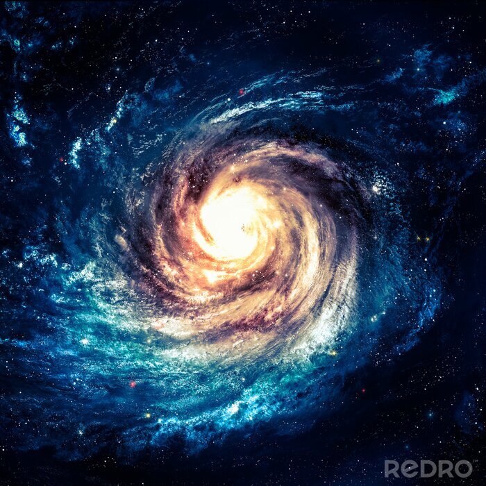 Sticker  Grande galaxie spirale