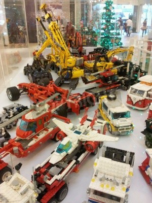 Sticker  Grandes constructions de véhicules en briques LEGO