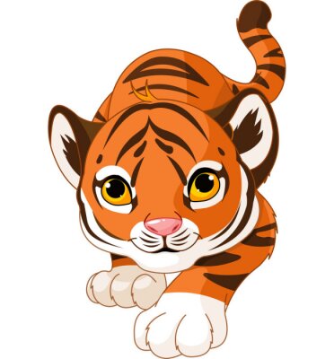 Sticker  Graphiques furtifs de tigre