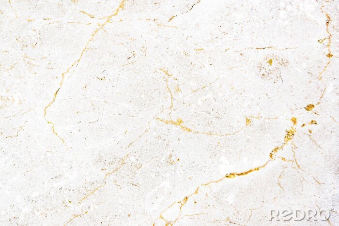 Sticker  Gros plan d'une structure en marbre blanc