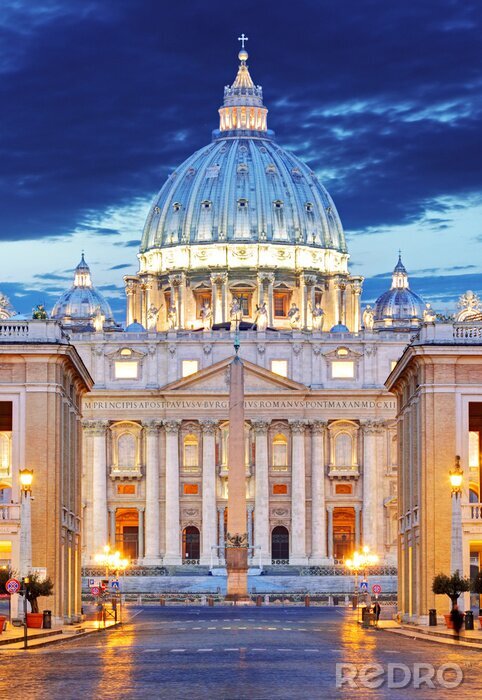 Sticker  Gros plan de la Basilique de St. Pierre