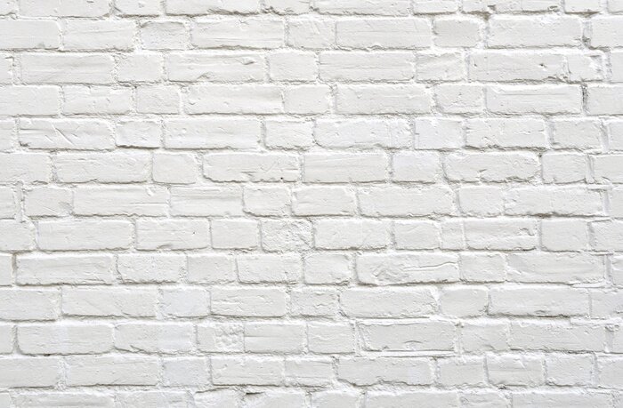 Sticker  Gros plan sur un mur blanc