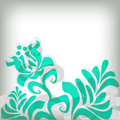 Sticker  grunge background