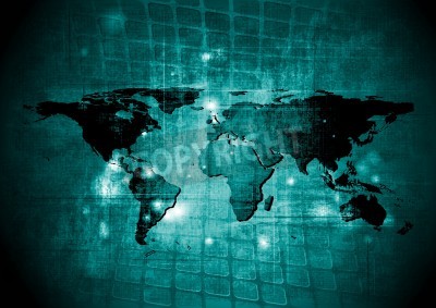 Sticker  Grunge vecteur fond de carte