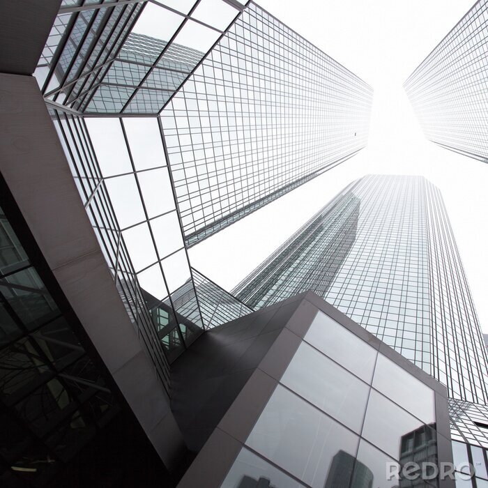 Sticker  Haut gratte-ciel de verre