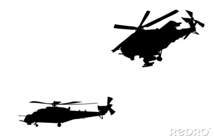 Sticker  hélicoptère