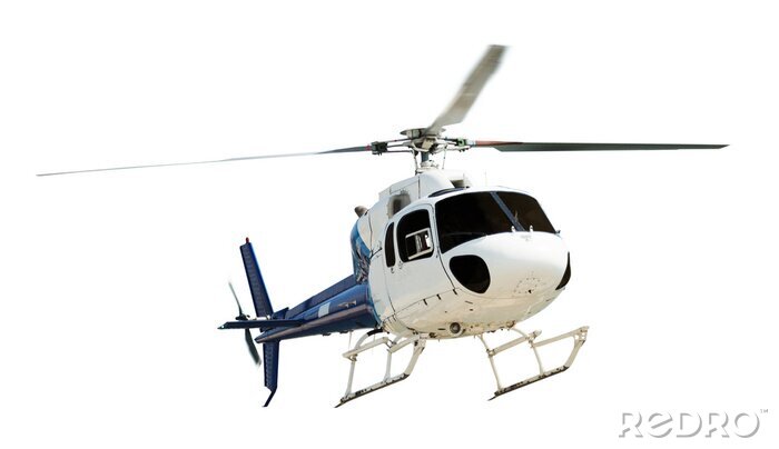 Sticker  Hélicoptère avec hélice de travail