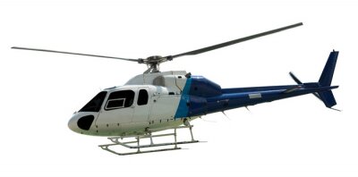 Sticker  hélicoptère de Voyage avec une hélice de travail
