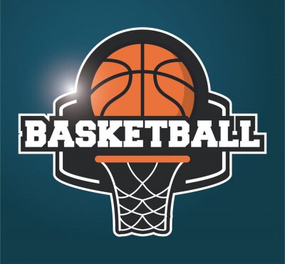 Sticker  Icône de basket-ball