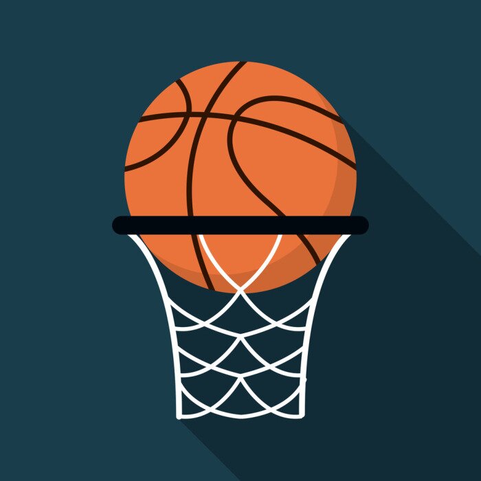 Sticker  Icône de basket-ball