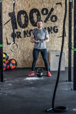 Sticker  Instructor of cross fit training