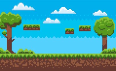 Sticker  Jeu d'ordinateur oldschool