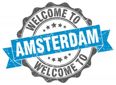 Sticker  Joint de ruban rond Amsterdam