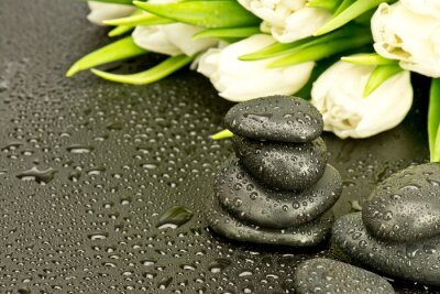 Sticker  Kamienie spa