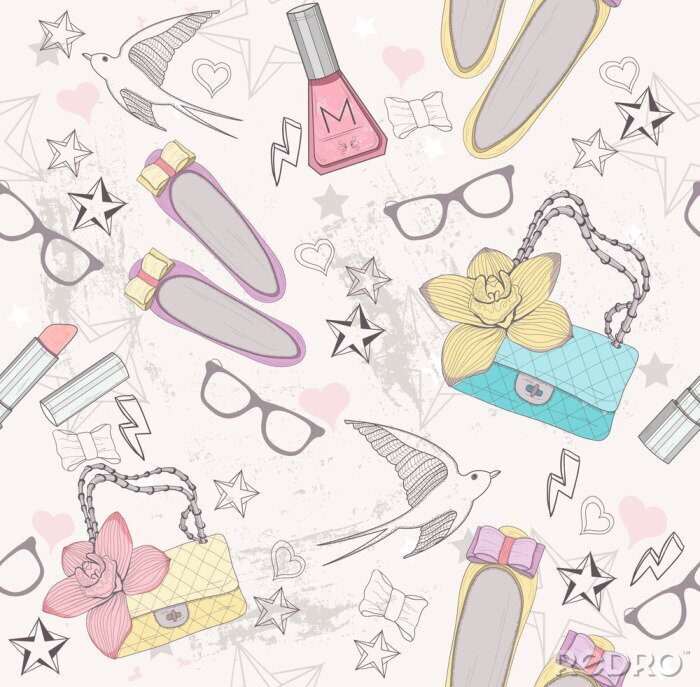 Sticker  Kit essentiel pour filles