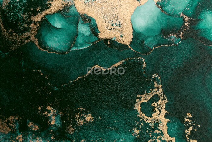 Sticker  L'abstraction de marbre