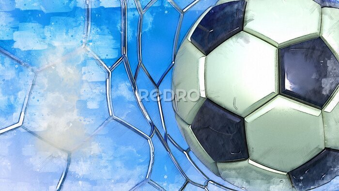 Sticker  La balle contre le ciel