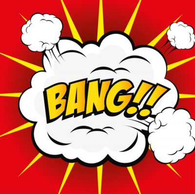 Sticker  La conception de l'art pop.