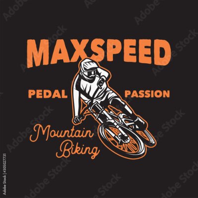 Sticker  La passion du vélo