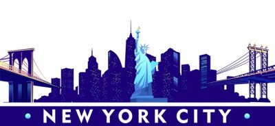 Sticker  La ville de New York