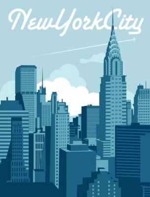 Sticker  La ville de New York