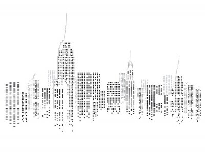 Sticker  La Ville De New York