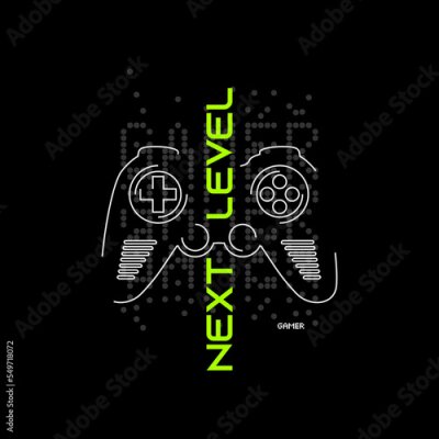 Sticker  Le prochain niveau du jeu