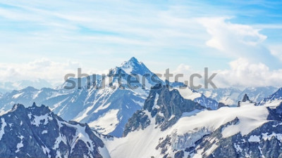 Sticker  Les Alpes depuis le pic du Titlis