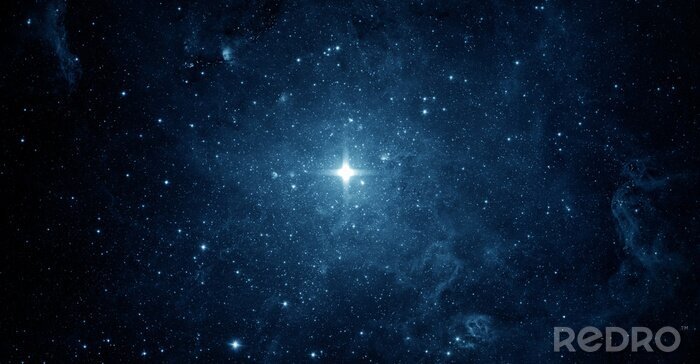 Sticker  Les étoiles brillent dans le ciel