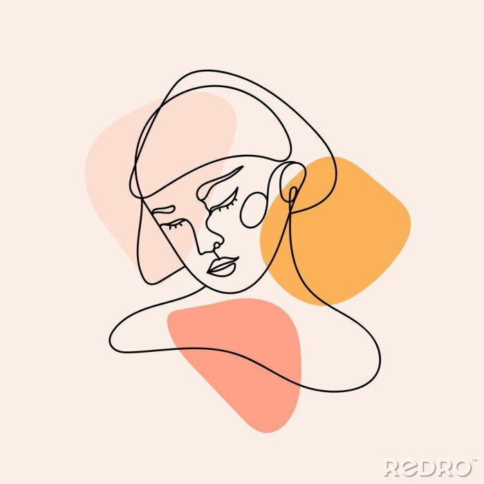 Sticker  Les gens abstraits