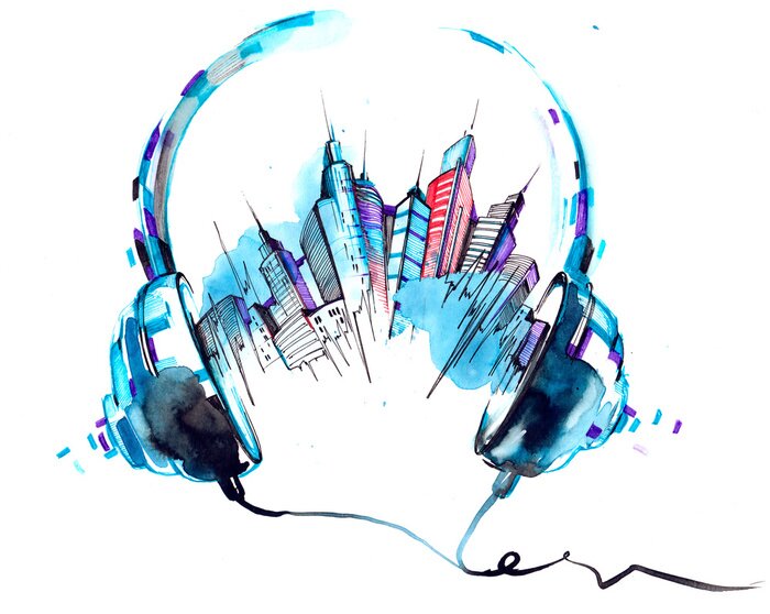 Sticker  les sons de la ville