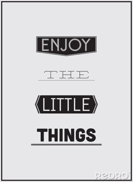 Sticker  Lettrage de conception sur le bonheur