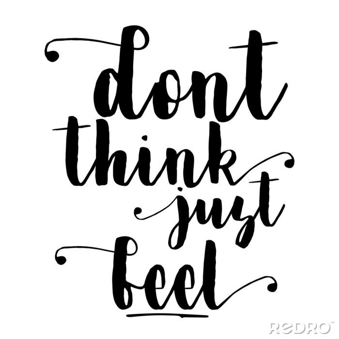 Sticker  Lettrage graphique motivant le texte