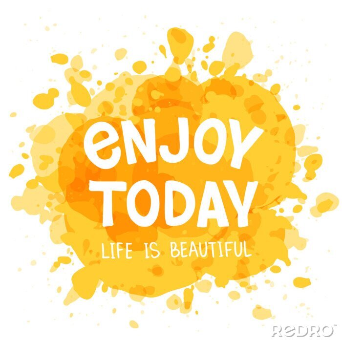 Sticker  Lettrage sur une belle vie