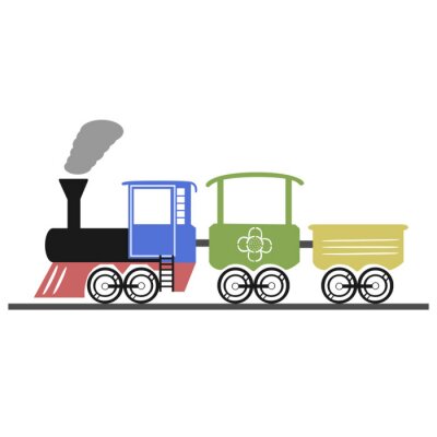 Sticker  locomotive