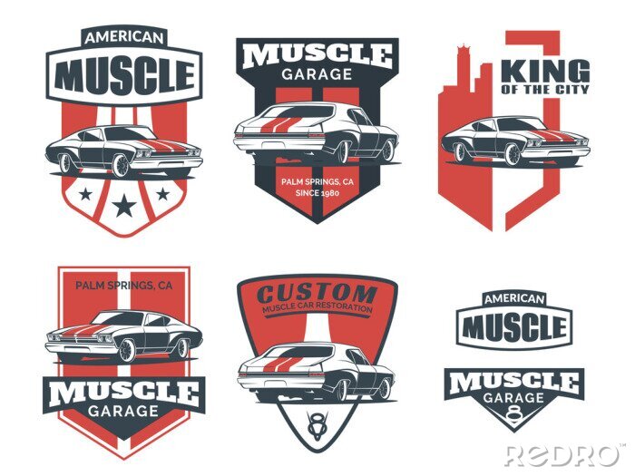 Sticker  Logos publicitaires automobiles