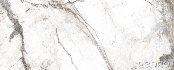 Sticker  Marbre blanc et gris