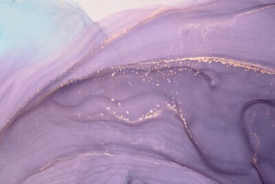 Marbre liquide violet