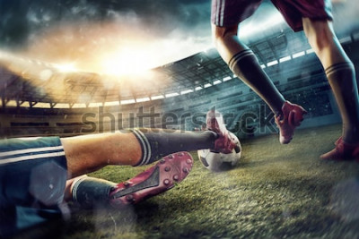 Sticker  Match de football