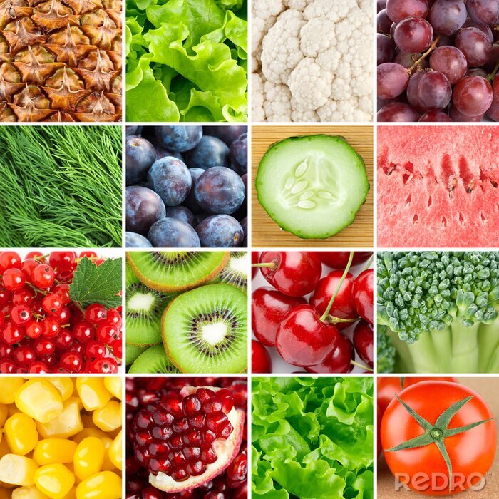 Sticker  Mélange de légumes