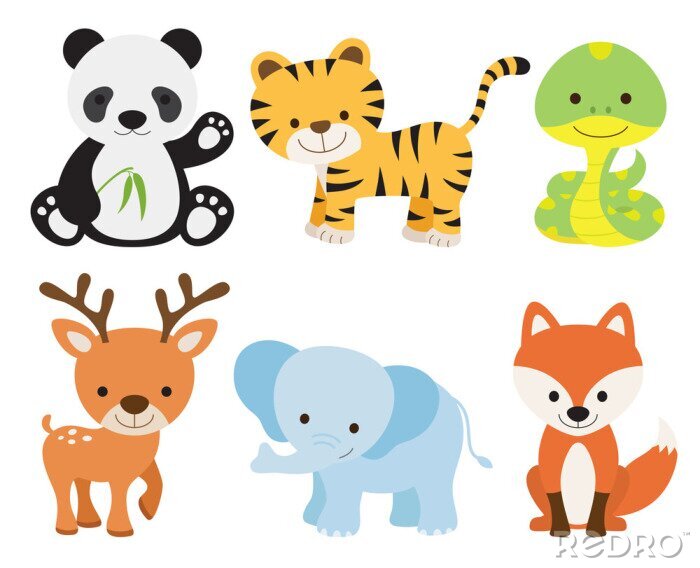 Sticker  Mignon Animal Set