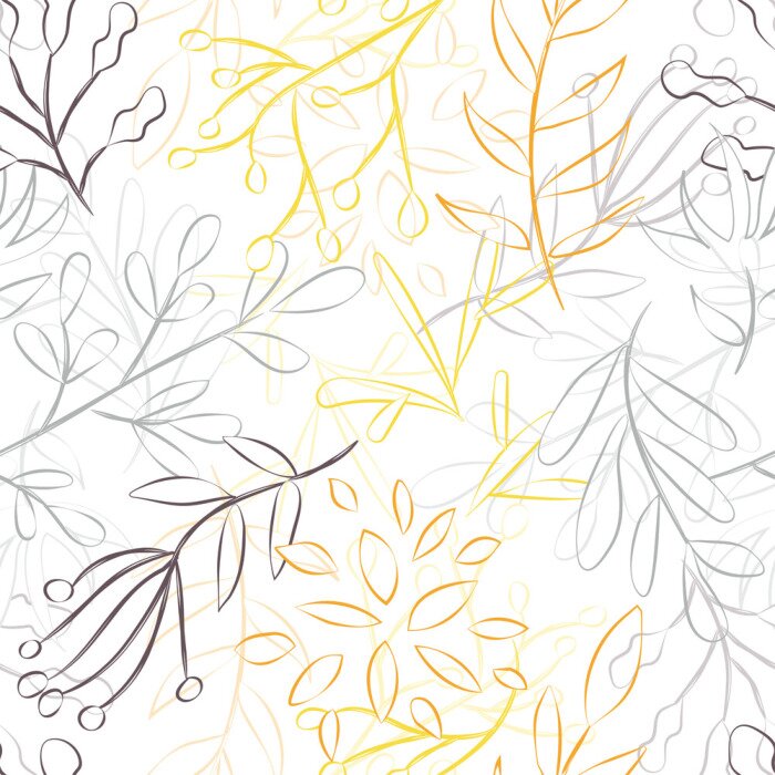 Sticker  modèle d'une plante colorée sur fond blanc, illustration vectorielle