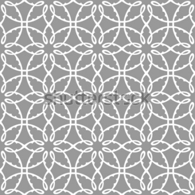 Sticker  Modèle sans couture. Papier peint décoratif dans le style gothique. Illustration vectorielle