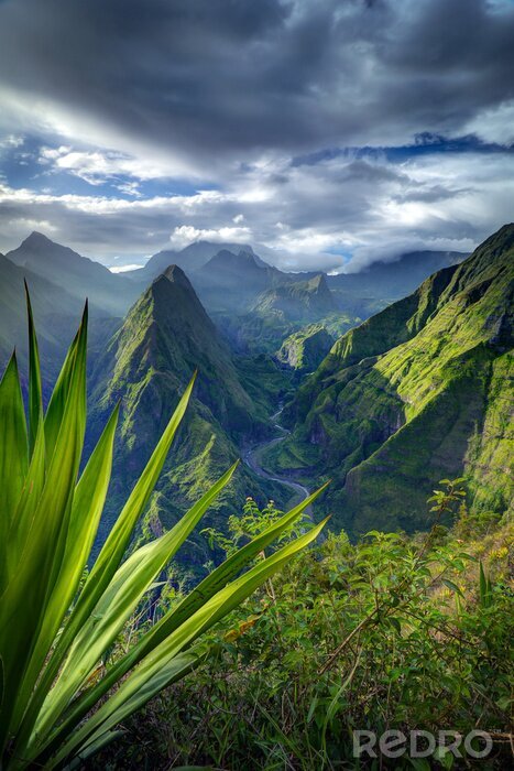 Sticker  Montagnes et vallées
