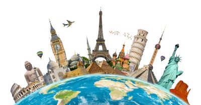 Monuments célèbres du monde