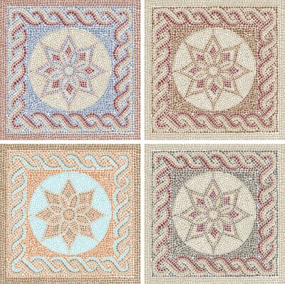 Sticker  Mosaïque antique