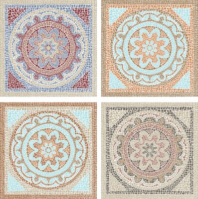 Sticker  Mosaïque antique